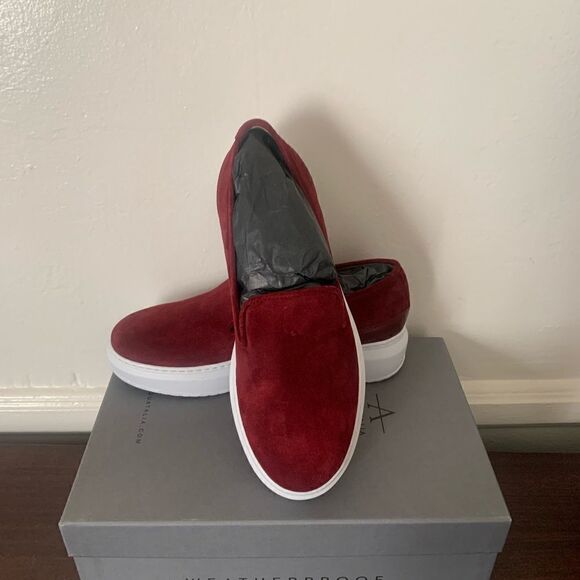 Aquatalia lanie slip on leather and lining, cushioned comfy sneaker size 8 - Picture 2 of 11